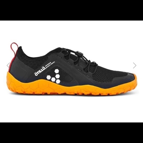 Vivo barefoot Shoes - Vivobarefoot Primus Swimrun fg mesh black/orange shoes
